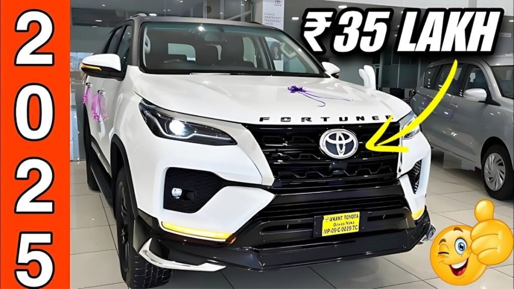 2025 Toyota Fortuner launch for high level peoples