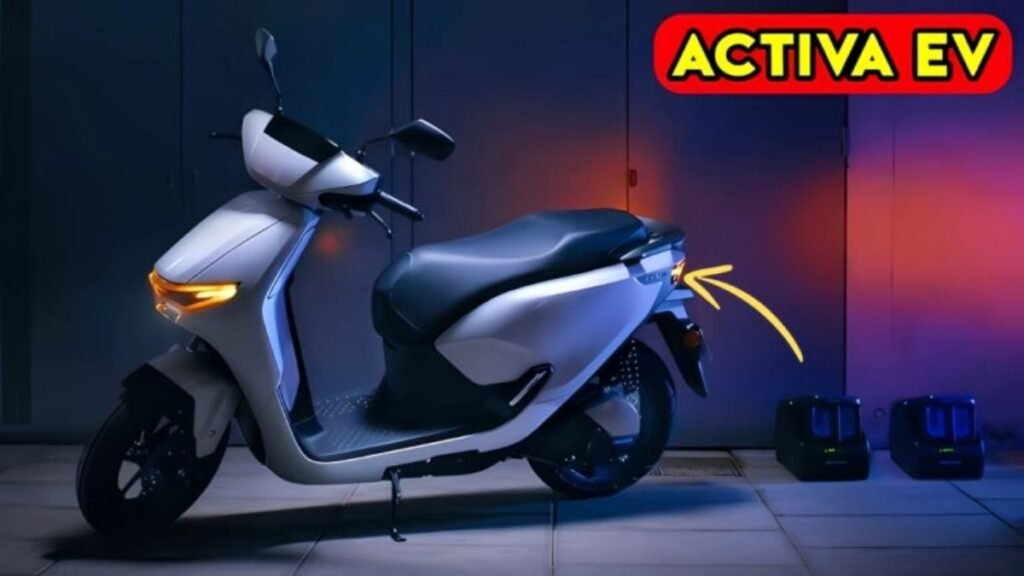 Honda Activa EV come with 350 KM range – cost is very low