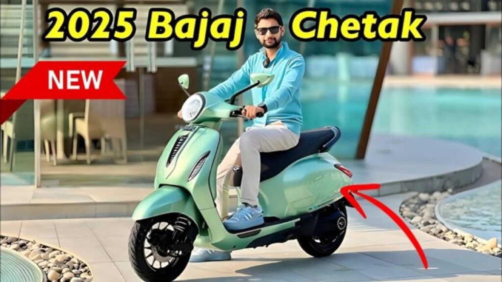 For short height girls Bajaj Chetak 2025 launch in market